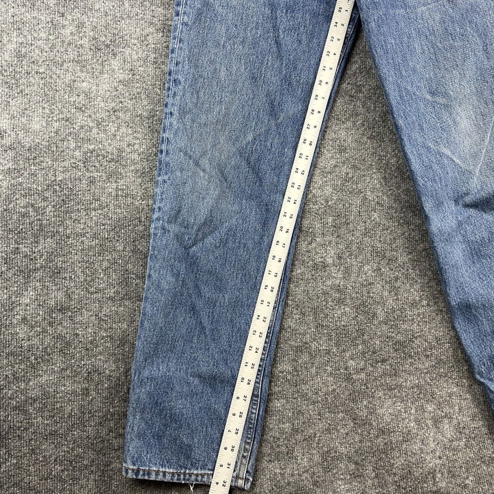 Levis 550 Men Jeans Relaxed Fit 33x32 Denim Blue - Picture 10 of 12
